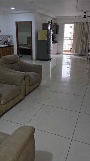 Bathroom in 3 BHK Apartment at Aparna Sarovar Zenith, Nallagandla – for Rent