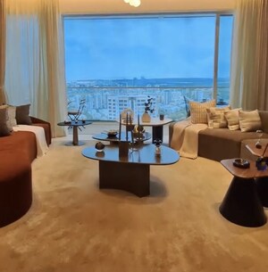 Living Room in 5 BHK Penthouse at Linking Road – for Sale