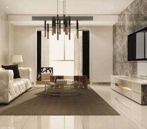 Living Room in 5 BHK Penthouse at Linking Road – for Sale