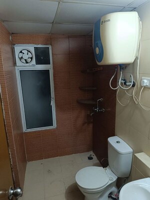Bathroom in 3 BHK Apartment at Mahagun My Woods, Sector 16c Greater Noida – for Rent