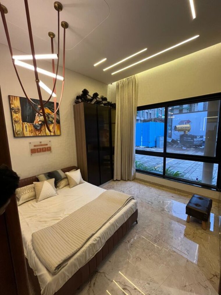 Bedroom, aishwaryam-f-premium 3 Bedroom 1023 Sq.Ft. Apartment In Tathawade Pune 10575866