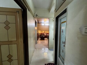 Building Lobby in 2.5 BHK Apartment at Swastik Residency 1, Ghodbunder Road – for Rent