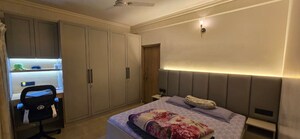 Bedroom in 5 BHK Apartment at UPAVP Ganga Yamuna And Hindon Enclave, Pratap Vihar – for Sale
