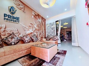 Living Room in 3 BHK Villa at Dhakoli – for Sale