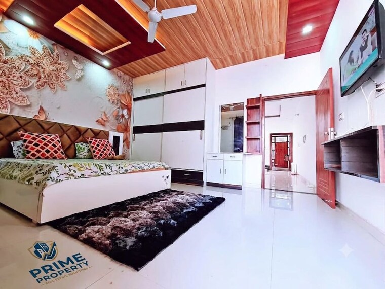 Bedroom, dhakoli 3 Bedroom 2150 Sq.Ft. Villa In Dhakoli Zirakpur 10575891