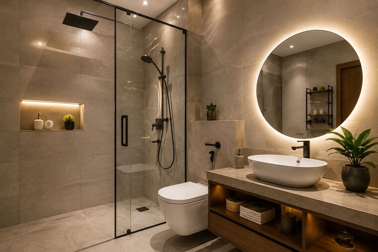 Bathroom, kolenchery 4 Bedroom 2500 Sq.Ft. Villa In Kolenchery Kochi 10575882