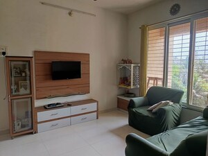 Living Room in 2 BHK Apartment at Sudarshan Sky Garden, Ghodbunder Road – for Rent