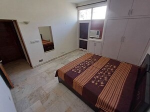 Bedroom in 3 BHK Builder Floor at Vasant Vihar – for Rent