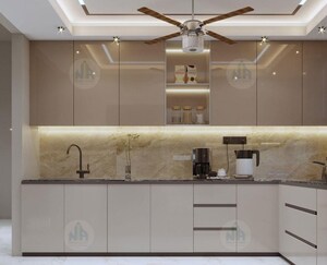 Kitchen in 3 BHK Builder Floor at BPTP Parkland Pride, Sector 77 – for Sale