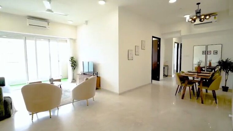 Living Room, kalpataru-radiance 3 Bedroom 1319 Sq.Ft. Apartment In Goregaon West Mumbai 10575943