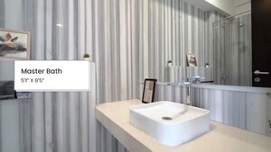 Bathroom in 3 BHK Apartment at Kalpataru Radiance, Goregaon West – for Sale