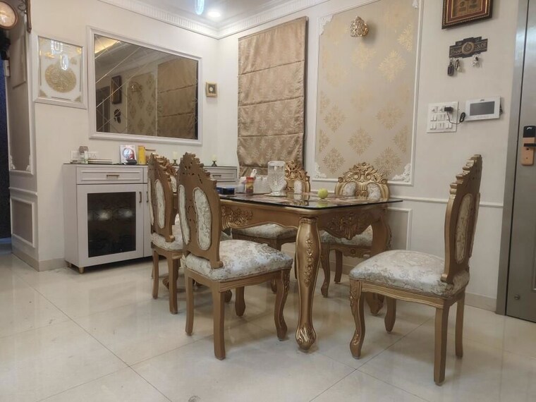 Living Room, paradise-sai-world-empire 3 Bedroom 1800 Sq.Ft. Apartment In Kharghar Navi Mumbai 10575826