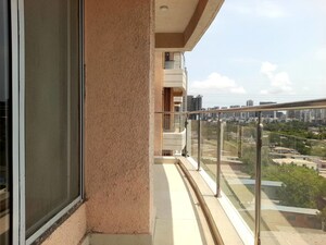 Balcony in 2.5 BHK Apartment at HDIL The Meadows, Goregaon West – for Rent