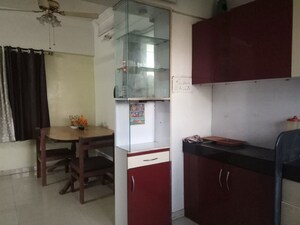 Kitchen in 1 BHK Apartment at Woodland Apartments, Kothrud – for Rent