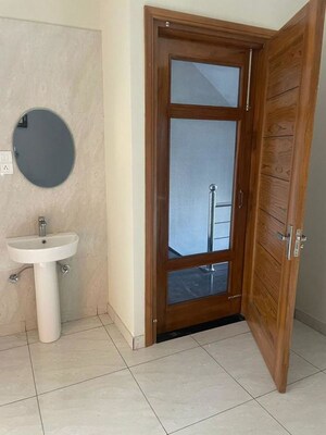 Bathroom in 2 BHK Independent House at Aerocity – for Rent