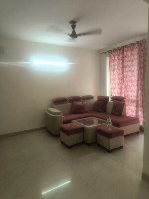 Living Room in 3 BHK Apartment at Sikka Karmic Greens, Sector 78 – for Rent