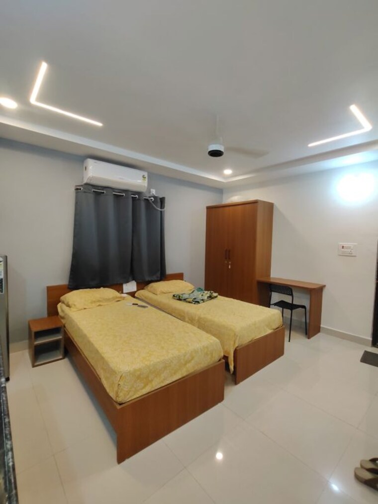 Bedroom, golden-tulip-kondapur 1 RK 300 Sq.Ft. Apartment In Kondapur Hyderabad 10575993