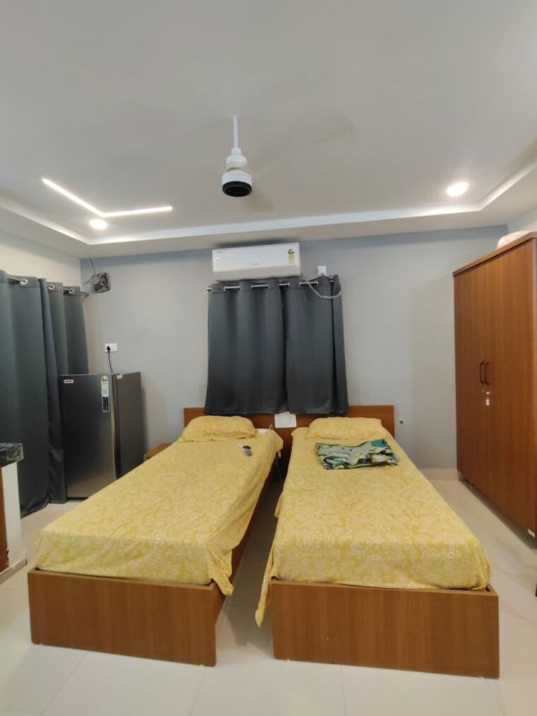 Bedroom, golden-tulip-kondapur 1 RK 300 Sq.Ft. Apartment In Kondapur Hyderabad 10575993