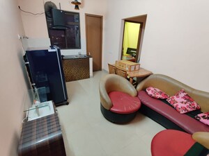 Living Room in 1 BHK Apartment at Ambuja Neotia Utalika The Condoville, Mukundapur – for Rent