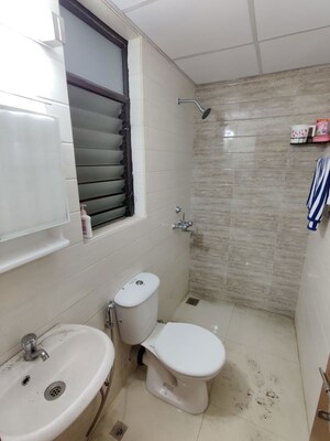 Bathroom in 1 BHK Apartment at Ambuja Neotia Utalika The Condoville, Mukundapur – for Rent