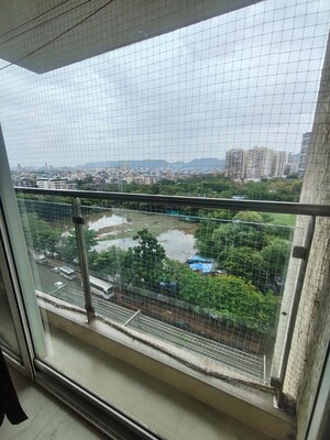 Balcony in 3 BHK Apartment at Cloud 36 Mumbai, Ghansoli – for Rent