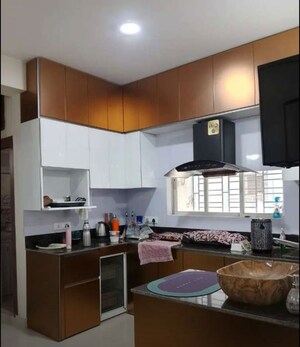Kitchen in 3 BHK Apartment at New Town Action Area 1 – for Sale