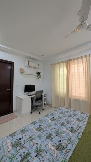 Bedroom in 3 BHK Apartment at SVC Tree Walk, Kondapur – for Rent