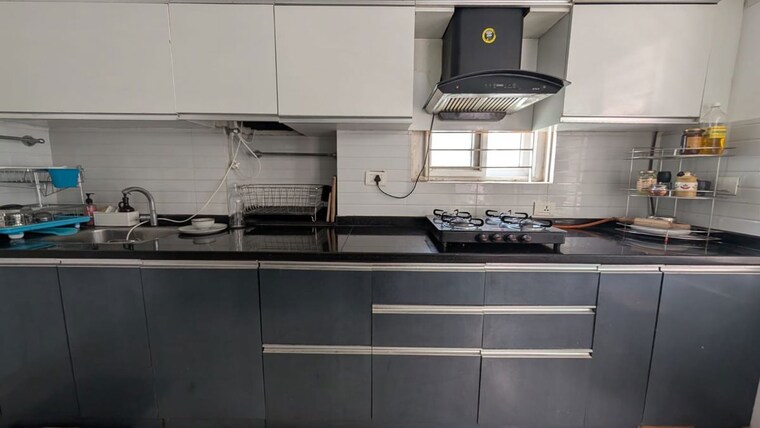 Kitchen, svc-tree-walk 3 Bedroom 1866 Sq.Ft. Apartment In Kondapur Hyderabad 10575900
