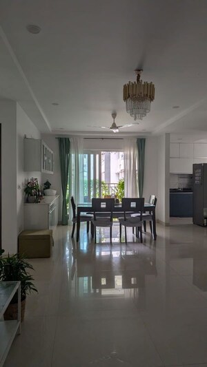 Living Room in 3 BHK Apartment at SVC Tree Walk, Kondapur – for Rent