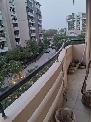 Balcony in 3 BHK Apartment at SVP Gulmohur Greens, Mohan Nagar – for Sale