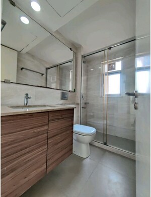 Bathroom in 3.5 BHK Apartment at Conscient Heritage Max II, Sector 102 – for Rent
