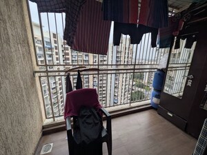 Balcony in 1 BHK Apartment at Mahindra Antheia, Pimpri – for Rent
