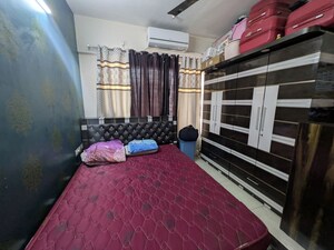 Bedroom in 1 BHK Apartment at Mahindra Antheia, Pimpri – for Rent