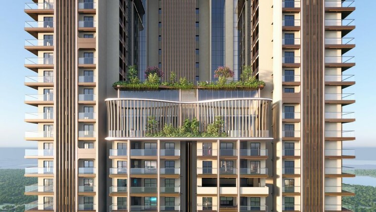 Balcony, kokapet 4 Bedroom 3460 Sq.Ft. Apartment In Kokapet Hyderabad 10576140