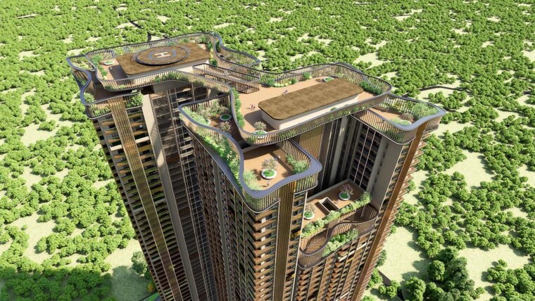 Exterior View, kokapet 4 Bedroom 3460 Sq.Ft. Apartment In Kokapet Hyderabad 10576140