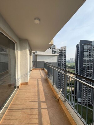 Balcony in 3 BHK Apartment at Godrej Meridien, Sector 106 – for Rent
