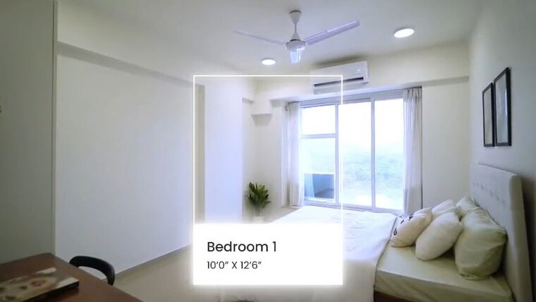 Living Room, shrishti-synchronicity 2 Bedroom 800 Sq.Ft. Apartment In Chandivali Mumbai 10576143