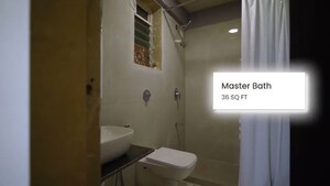 Bathroom in 2 BHK Apartment at Shrishti Synchronicity, Chandivali – for Sale