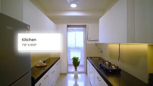 Kitchen in 2 BHK Apartment at Shrishti Synchronicity, Chandivali – for Sale