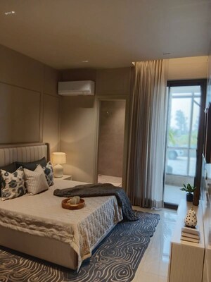 Living Room in 3 BHK Apartment at Dhakoli – for Sale