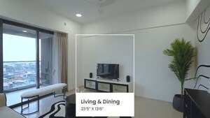 Furnished Amenities in 3 BHK Apartment at Rustomjee Paramount F Wing, Khar West – for Sale