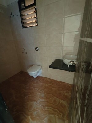 Bathroom in 2 BHK Apartment at Nagpal Sudarshan Paradise, Pimple Nilakh – for Rent