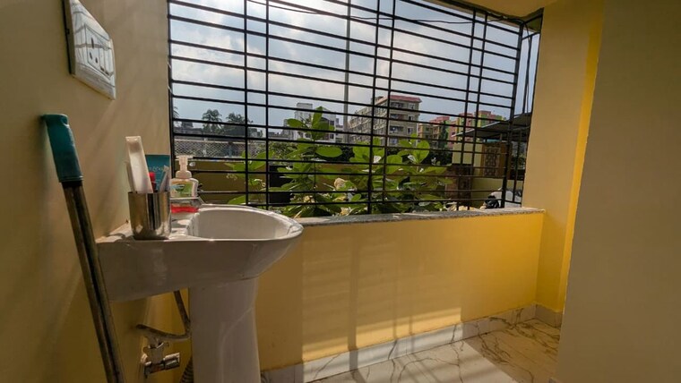 Balcony, airport-tower 1 Bedroom 580 Sq.Ft. Apartment In Dum Dum Kolkata 10576186