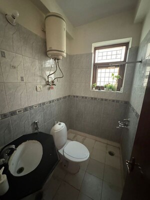 Bathroom in 3 BHK Apartment at SS The Palladians, Sector 47 – for Rent