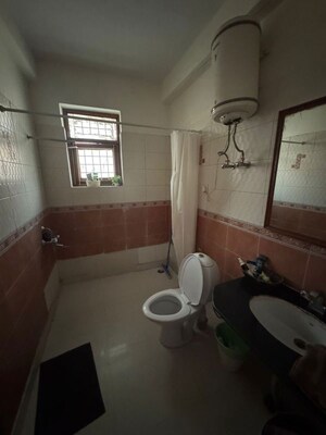 Bathroom in 3 BHK Apartment at SS The Palladians, Sector 47 – for Rent