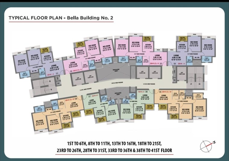Master Plan, arihant-avanti 1 Bedroom 590 Sq.Ft. Apartment In Shilphata Thane 10576235