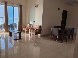 Living Room in 3.5 BHK Apartment at Gaur Sportswood, Sector 79 – for Rent