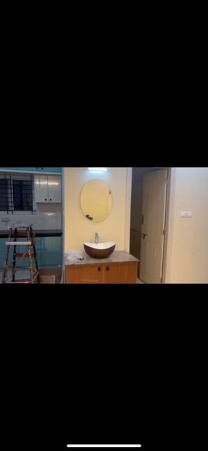 Bathroom in 2 BHK Apartment at YV Warrior Central Bay, Hosahalli – for Rent