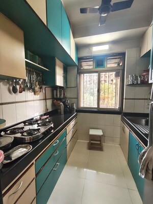 Kitchen in 1 BHK Apartment at Dosti Daffodil, Wadala East – for Rent