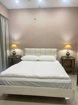 Bedroom in 3 BHK Apartment at Carter Apartments, Bandra West – for Rent